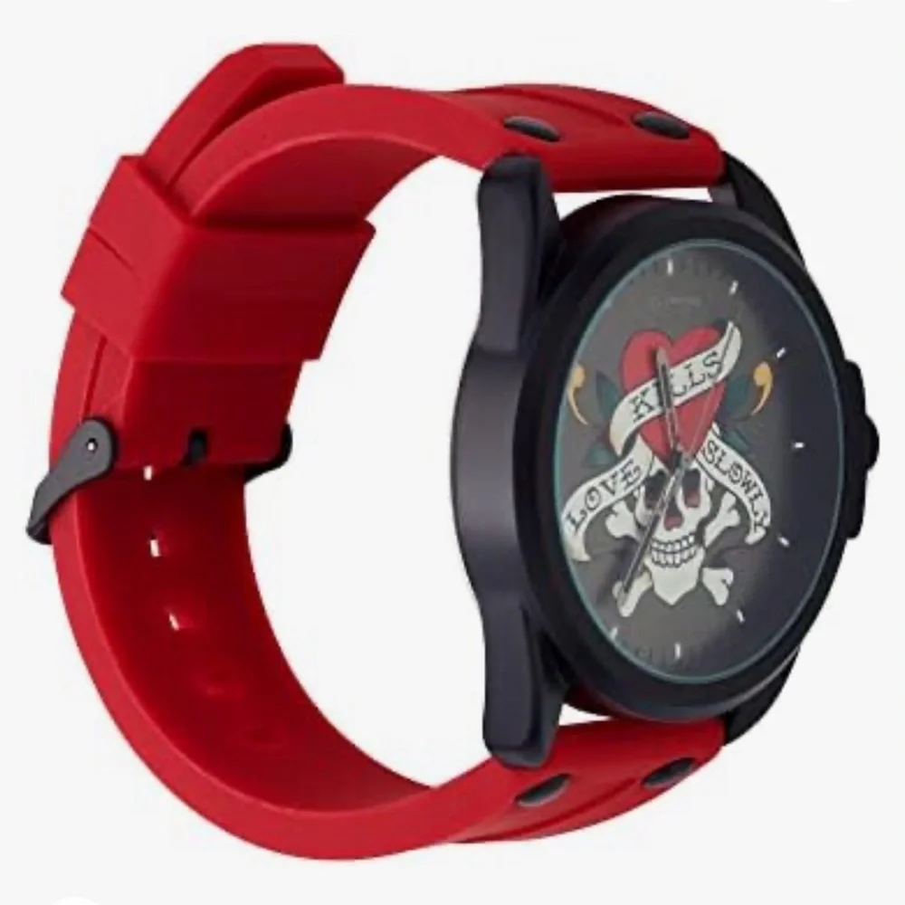 EdHardy skull watch. Men’s but unisex new in box